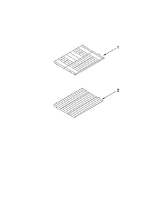 Rack Parts Diagram and Parts List for MGR6751BDW19  Maytag Range