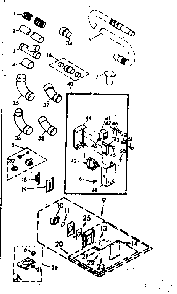 Installation Replacement Parts Diagram and Parts List for 11640510  Kenmore Central Vacuum