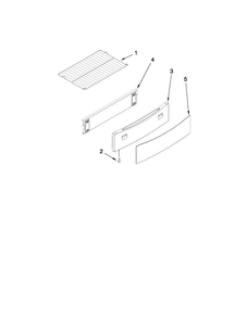Drawer And Rack Parts Diagram and Parts List for JDS9860BDS22  Jenn-Air Range