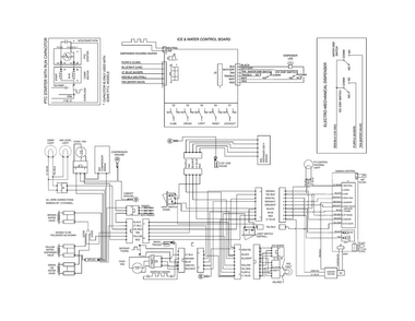 Wiring Diagram Diagram and Parts List for CRSS262QW2  Crosley Refrigerator
