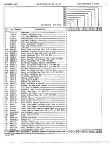 Unit Compartment/system Page 2 Diagram and Parts List for 24972A  Admiral Refrigerator