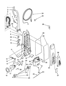 Part Location Diagram of 4370758 Whirlpool DISCONTINUED