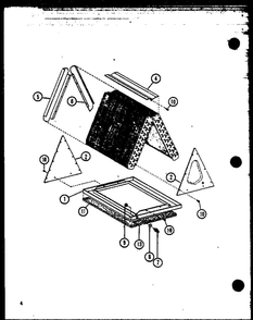 Part Location Diagram of M0283901 Whirlpool Locknut, round
