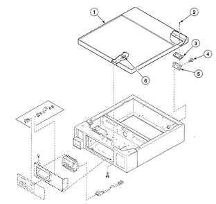 Top Assy Diagram and Parts List for SWFY71QN  Speed Queen Washer