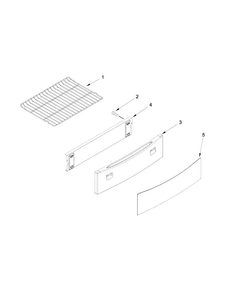 Drawer And Rack Parts Diagram and Parts List for JGS9900CDS02  Jenn-Air Range