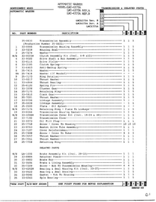 Transmission And Related Parts Page 2 Diagram and Parts List for 6375A REV A Norge Washer