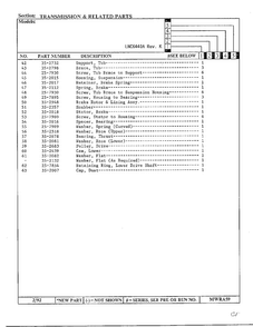 Transmission And Related Parts Page 3 Diagram and Parts List for 6440A REV K Norge Washer