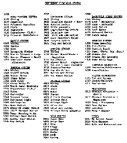 Section 3 Diagram and Parts List for JW1040100  Amana Microwave