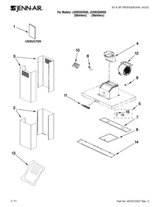 Part Location Diagram of WPW10295846 Whirlpool Control, Electric