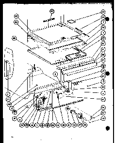 Section 5 Diagram and Parts List for BR-20H-P7680808W  Amana Refrigerator