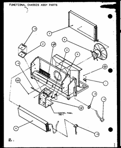 Part Location Diagram of 10647702 Whirlpool Escutcheon, control
