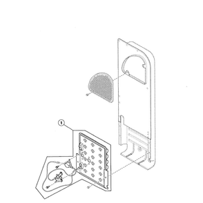 Heater Kit Diagram and Parts List for FEU17AWF1702  Speed Queen Dryer