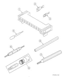 Extractor Tools Diagram and Parts List for SSE007WF  Speed Queen Dryer