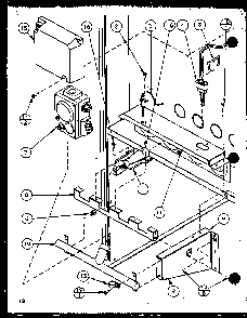 Part Location Diagram of 10716002 Whirlpool Orifice