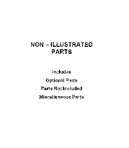 Optional parts (not included) Diagram and Parts List for MED6230HW1  Maytag Dryer