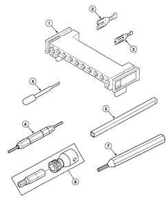Tools Diagram and Parts List for SSEH07WJ1500  Speed Queen Dryer