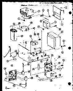 Section 10 Diagram and Parts List for RCC-6-P85318-1S  Amana Microwave