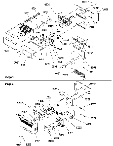 Ice Maker/control Assy Diagram and Parts List for SRDE520SW-P1183103WW  Amana Refrigerator