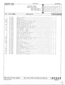 Backguard Page 2 Diagram and Parts List for 7539A REV A Norge Dryer