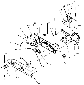 Ice And Water Cavity Diagram and Parts List for SPD25AW-P1162435WW  Amana Refrigerator
