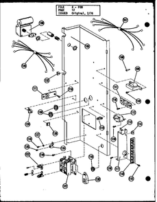 Part Location Diagram of C5992001 Maytag WIRING HARNESS-COMP