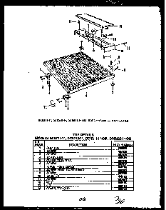 Section 6 Diagram and Parts List for DUR208-19-CL  Caloric Dishwasher