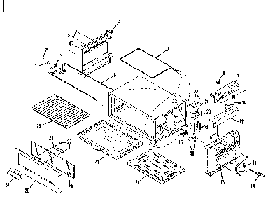 Part Location Diagram of SP-1511 Maytag Relief