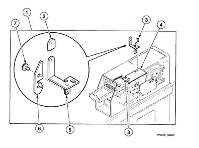 Security Kit Diagram and Parts List for SWT220WM  Speed Queen Washer