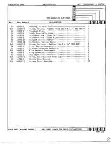 Unit Compartment And System Page 3 Diagram and Parts List for 22802-A  Admiral Refrigerator