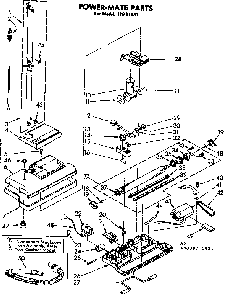 Powermate Parts Diagram and Parts List for 11621181  Kenmore Filters & Accessories