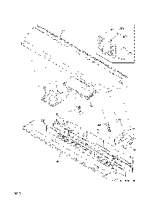 Backguard Diagram and Parts List for 79042562313  Kenmore Range