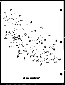 Section 1 Diagram and Parts List for RC-20 P72100-5M Amana Microwave