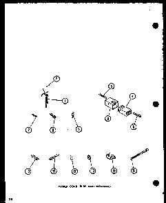 Section 5 Diagram and Parts List for LWD352L P1122902WL Amana Washer