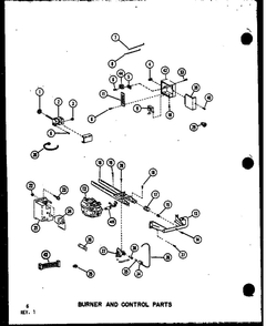 Part Location Diagram of R0167127 Maytag REDUNDANT OPERATOR
