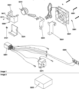 Part Location Diagram of 11116301 Whirlpool Sensor-remote temp