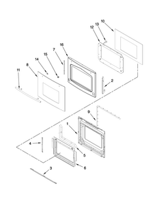 Part Location Diagram of 3608F102-70 Whirlpool TRIM-BOTTM
