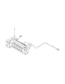 Icemaker Parts Diagram and Parts List for MFT2673BEW11  Maytag Refrigerator