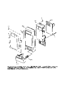 Control Panel Diagram and Parts List for 56569421890  Kenmore Microwave