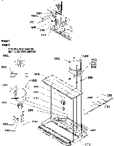 Machine Compartment Diagram and Parts List for TG18V1L-P1194604WL  Amana Refrigerator