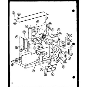 Diagram 12 Diagram and Parts List for PTH15300B P9913620R Amana Air Conditioner
