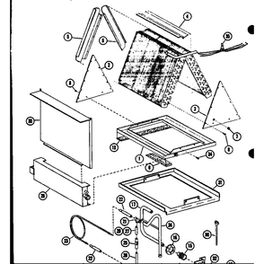 Diagram 6 Diagram and Parts List for D68506-1 P68506-1 Amana Air Conditioner