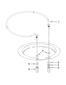 Heater Parts Diagram and Parts List for JDB8000AWB1  Jenn-Air Dishwasher