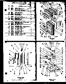 Door Assembly 17 Cu. Ft. Diagram and Parts List for T15G-C-P60100-2WC  Amana Refrigerator