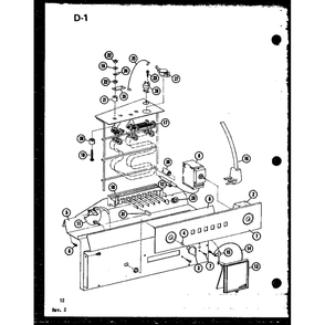 Part Location Diagram of C6162401 Whirlpool Switch-push