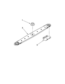 Lower Washarm Parts Diagram and Parts List for JDB2150AWP0  Jenn-Air Dishwasher