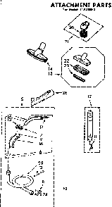 Part Location Diagram of 741473 Maytag Hanger