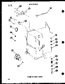 Section 13 Diagram and Parts List for 212-2JM P54655-65R Amana Air Conditioner