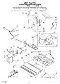 UNIT PARTS Diagram and Parts List for ABB2227DEB14  Amana Refrigerator