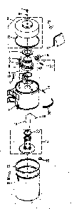 Installation Diagram and Parts List for 11640590  Kenmore Central Vacuum