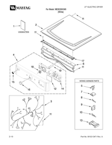 Part Location Diagram of W10240878 Whirlpool USE & CARE GUIDE